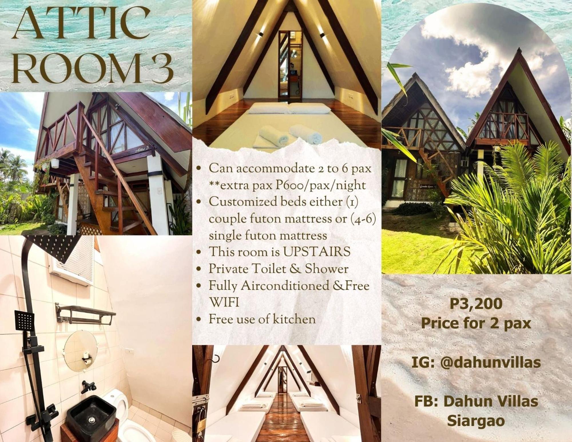 Dahun Villas Siargao Генерал-Луна Экстерьер фото